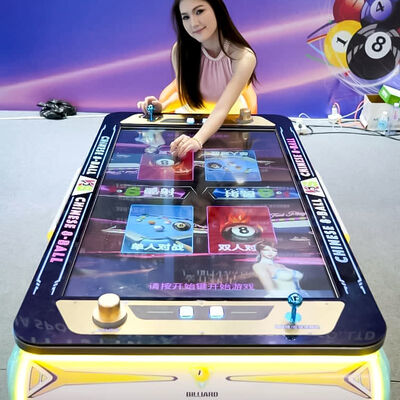 Bon prix Nouvelles installations de divertissement et de divertissement Machine à jeux d'arcade 3D Table de billard numérique Table de billard à pièce en ligne