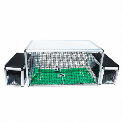 Bon prix Jeu de football de table à deux joueurs de petite taille pour l'entraînement et le divertissement des sports en intérieur (128 cm x 81 cm x 68 cm) en ligne
