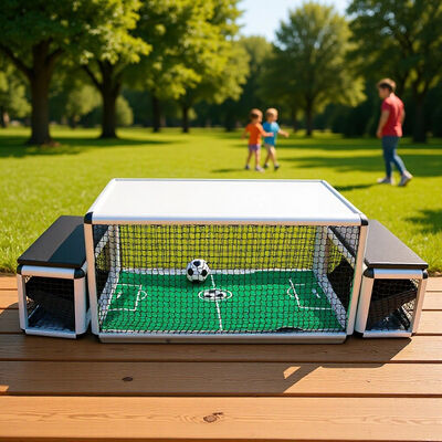 Bon prix Table de foot de petite taille pour le divertissement en intérieur et les jeux sportifs interactifs en ligne