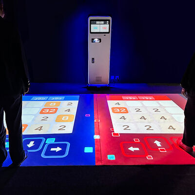 Bon prix Projecteur mobile interactif au sol de 5000 lumens avec plus de 40 jeux et déploiement plug-and-play en ligne