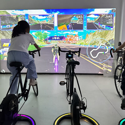 Bon prix Vélo de projection interactif avec 3500 lumens de luminosité et 1280*800 de résolution pour des mises à jour gratuites de jeu à vie en ligne