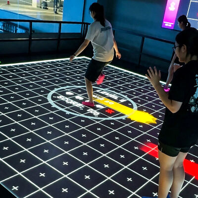 Qualité Aurora Motion est un jeu de plancher interactif avec paiement NFC intelligent pour les salles d'arcade usine