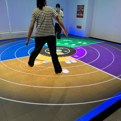 Bon prix Système de jeu interactif au sol à LED Aurora Motion avec console tactile pour des zones de 25 m² et 6 jeux sélectionnables en ligne